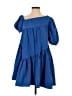 Shein 100% Polyester Blue Casual Dress Size 4 - photo 1