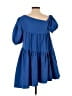 Shein 100% Polyester Blue Casual Dress Size 4 - photo 2
