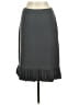 Unbranded Solid Gray Formal Skirt Size M - photo 2