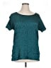 Jaclyn Smith 100% Polyester Tweed Teal Short Sleeve T-Shirt Size XL - photo 1