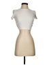 Zara Ivory Short Sleeve Top Size S - photo 1