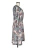 Daniel Rainn 100% Polyester Paisley Gray Casual Dress Size M - photo 4