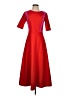Boden Color Block Red Cocktail Dress Size 4 - photo 1