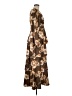 Baltic Born Floral Multi Color Brown Casual Dress Size M - photo 4