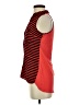Splendid 100% Rayon Stripes Red Sleeveless Button-Down Shirt Size XS - photo 5