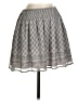 Joie 100% Silk Paisley Gray Silk Skirt Size XS - photo 1