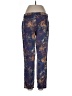 Peruvian Connection Print Blue Casual Pants Size 10 - photo 2