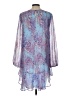 BCBGMAXAZRIA 100% Polyester Paisley Blue Cocktail Dress Size L - photo 2