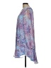 BCBGMAXAZRIA 100% Polyester Paisley Blue Cocktail Dress Size L - photo 5