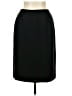 Kasper A.S.L. 100% Polyester Solid Black Formal Skirt Size 12 Petite - photo 1