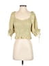Assorted Brands 100% Polyester Green 3/4 Sleeve T-Shirt Size 0 - photo 1