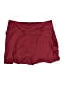 Assorted Brands Solid Burgundy Casual Skirt Size 3X - photo 2