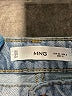 MNG 100% Cotton Stripes Blue Jeans Size 4 - photo 7