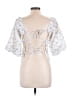 Shop Neighbor White 3/4 Sleeve Blouse Size L - photo 2