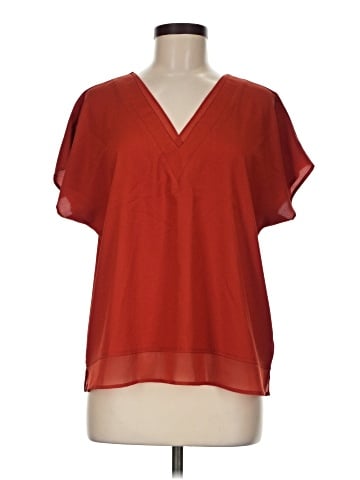 DKNY Short Sleeve Blouse (view 1)