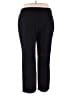 Croft & Barrow Solid Black Dress Pants Size 20 - photo 2