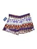 Harmony + Havoc 100% Rayon Print Purple Shorts Size S - photo 1