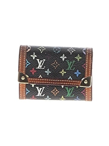 Louis Vuitton Monogram Multicolore Porte-Monnaie Plat Wallet (view 1)