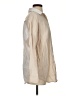 Crescent Color Block Tan Ivory Long Sleeve Button-Down Shirt Size XS - photo 4