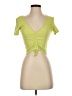 Zara Green Short Sleeve Top Size S - photo 1