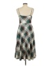 Unbranded 100% Polyester Argyle Green Casual Dress Size L - photo 2