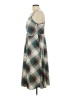 Unbranded 100% Polyester Argyle Green Casual Dress Size L - photo 5