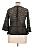 Hazel Black 3/4 Sleeve Blouse Size XL - photo 2