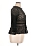 Hazel Black 3/4 Sleeve Blouse Size XL - photo 4