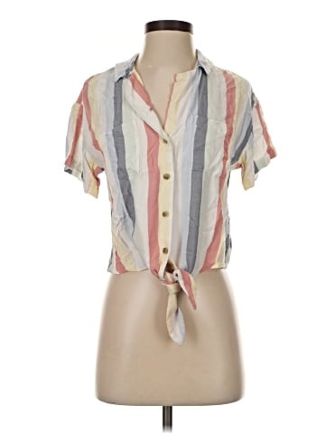 Hollister Short Sleeve Blouse (view 1)