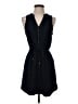 Maeve 100% Polyester Solid Black Casual Dress Size XS - photo 1