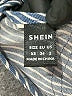 Shein Blue Sleeveless Button-Down Shirt Size 2 - photo 7