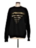 Assorted Brands 100% Cotton Graphic Black Sweatshirt Size L - photo 1