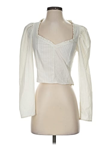 Topshop 3/4 Sleeve Blouse (view 1)