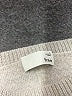 Wilfred Free 100% Merino Wool Ivory Tan Wool Pullover Sweater Size L - photo 7