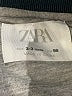 Zara Solid Gray Coat Size 2 - 3 - photo 3