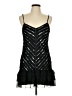 Guess 100% Polyester Stars Black Cocktail Dress Size 7 - photo 1