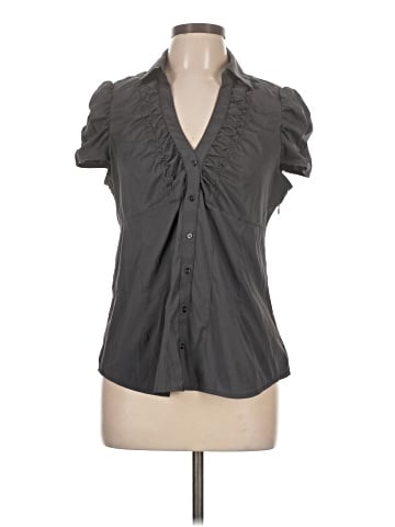 Express Design Studio Short Sleeve Blouse (view 1)