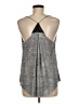 Harlowe & Graham 100% Polyester Silver Sleeveless Top Size M - photo 2