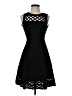Milly Hearts Black Cocktail Dress Size P (petite) - photo 1