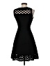 Milly Hearts Black Cocktail Dress Size P (petite) - photo 2