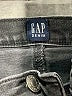 Gap Stripes Black Jeans Size 6 SHORT - photo 4