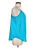 Faded Glory 100% Polyester Teal Sleeveless Blouse Size M - photo 4