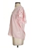 Ramy Brook Pink Short Sleeve Blouse Size S - photo 5