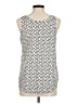 Faded Glory Silver Sleeveless Top Size M - photo 2