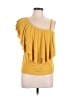 Cupio Yellow Sleeveless Blouse Size L - photo 1