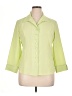 Unbranded Green 3/4 Sleeve Blouse Size XL - photo 1
