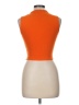Zara Orange Sleeveless Turtleneck Size M - photo 2