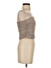 Stradivarius Tan Sleeveless Top Size S - photo 4