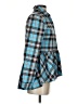 Sundance 100% Cotton Plaid Blue Long Sleeve Blouse Size XS - photo 4