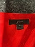 J.Crew 100% Polyester Solid Red Jumpsuit Size 8 - photo 4